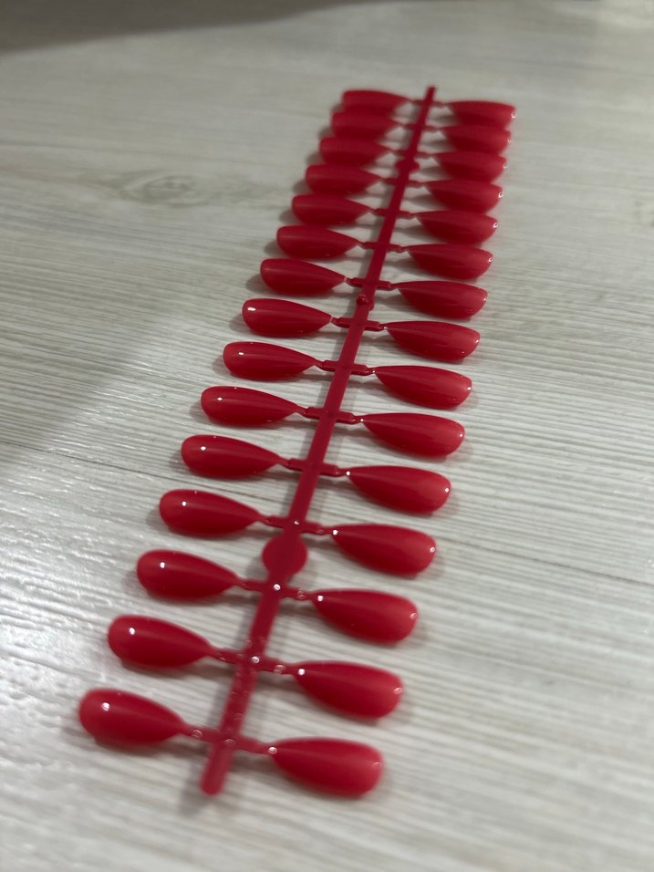 Fuşya Renkli Takma Tırnak Seti - Görsel 3