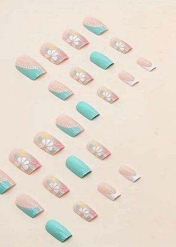 24lü Takma Tırnak Seti - Görsel 3