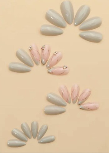 24lü Takma Tırnak Seti - Görsel 3