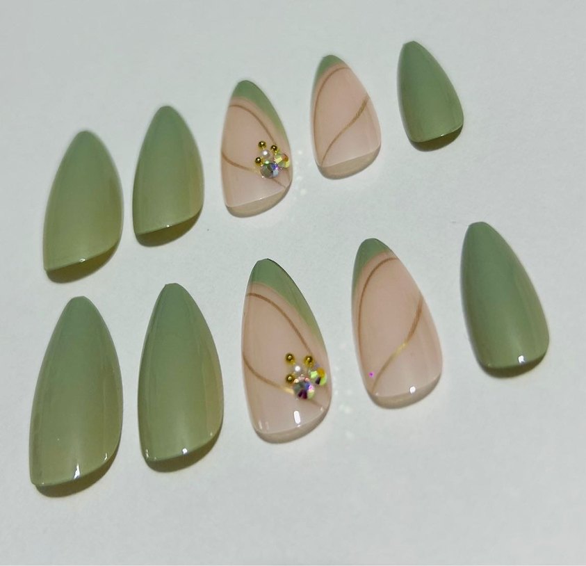 24lü Takma Tırnak Seti - Görsel 2