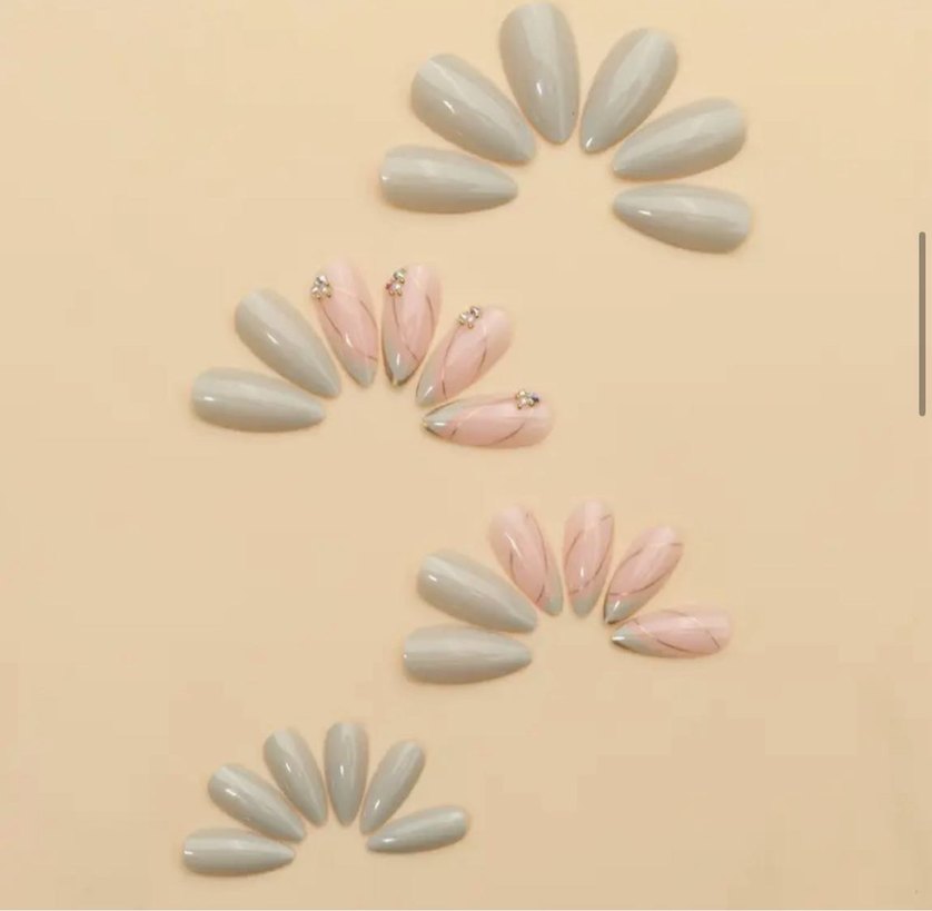 24lü Takma Tırnak Seti - Görsel 3