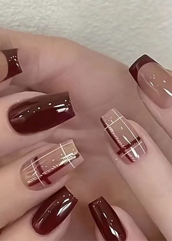 24lü Takma Tırnak Seti - Görsel 2