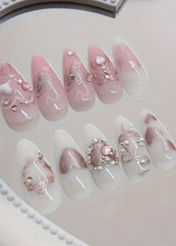 24lü Takma Tırnak Seti - Görsel 2