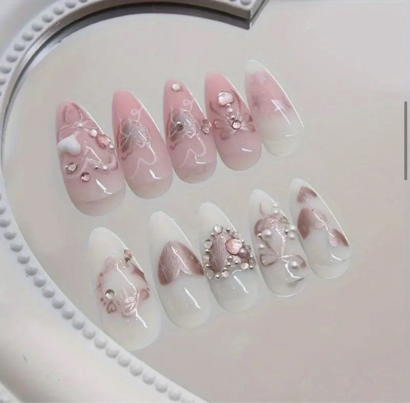 24lü Takma Tırnak Seti - Görsel 2