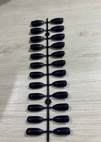 Lacivert Takma Tırnak Seti - Görsel 3