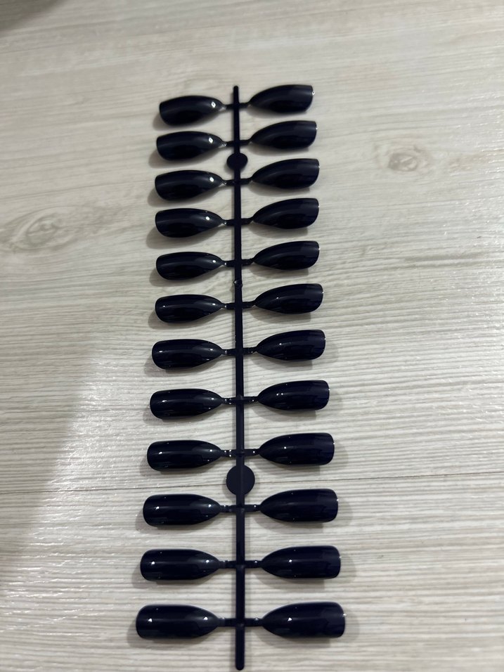 Lacivert Takma Tırnak Seti - Görsel 3