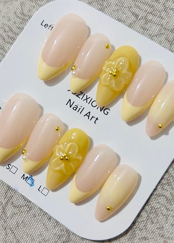 10lu M Beden Takma Tırnak Seti - Görsel 2