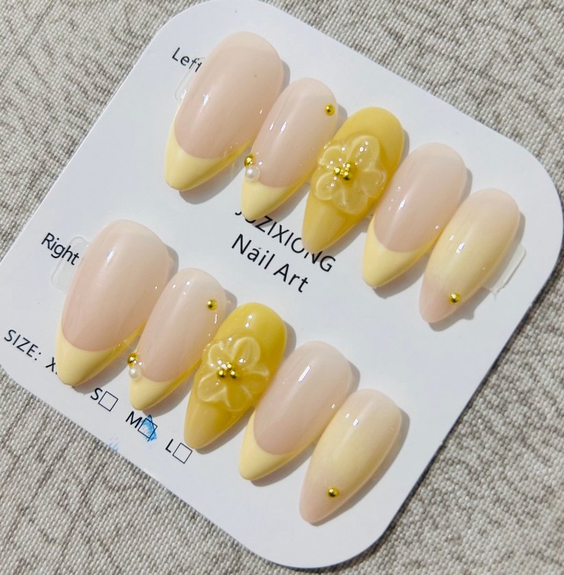 10lu M Beden Takma Tırnak Seti - Görsel 2