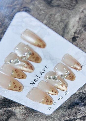 10lu XS Beden Takma Tırnak Seti - Görsel 3