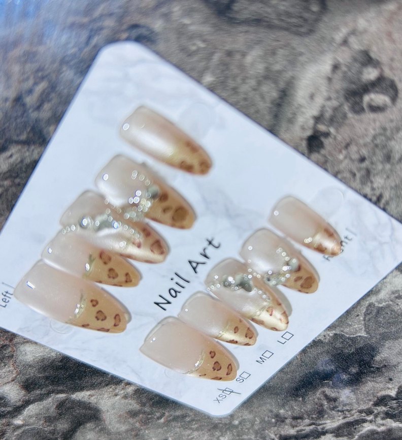 10lu XS Beden Takma Tırnak Seti - Görsel 3