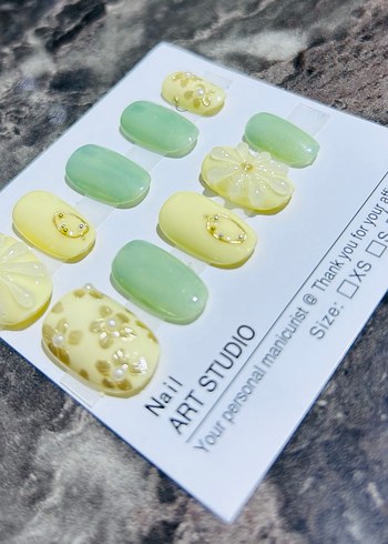 10lu M Beden Takma Tırnak Seti - Görsel 2