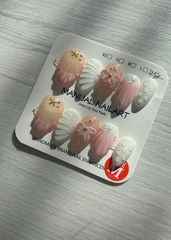 10lu M Beden Takma Tırnak Seti - Görsel 2