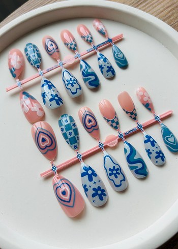 24lü Takma Tırnak Seti - Görsel 3