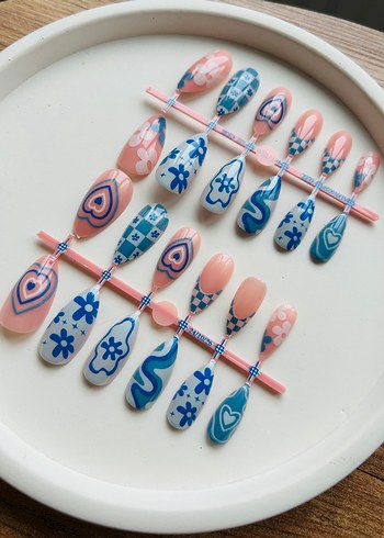 24lü Takma Tırnak Seti - Görsel 4