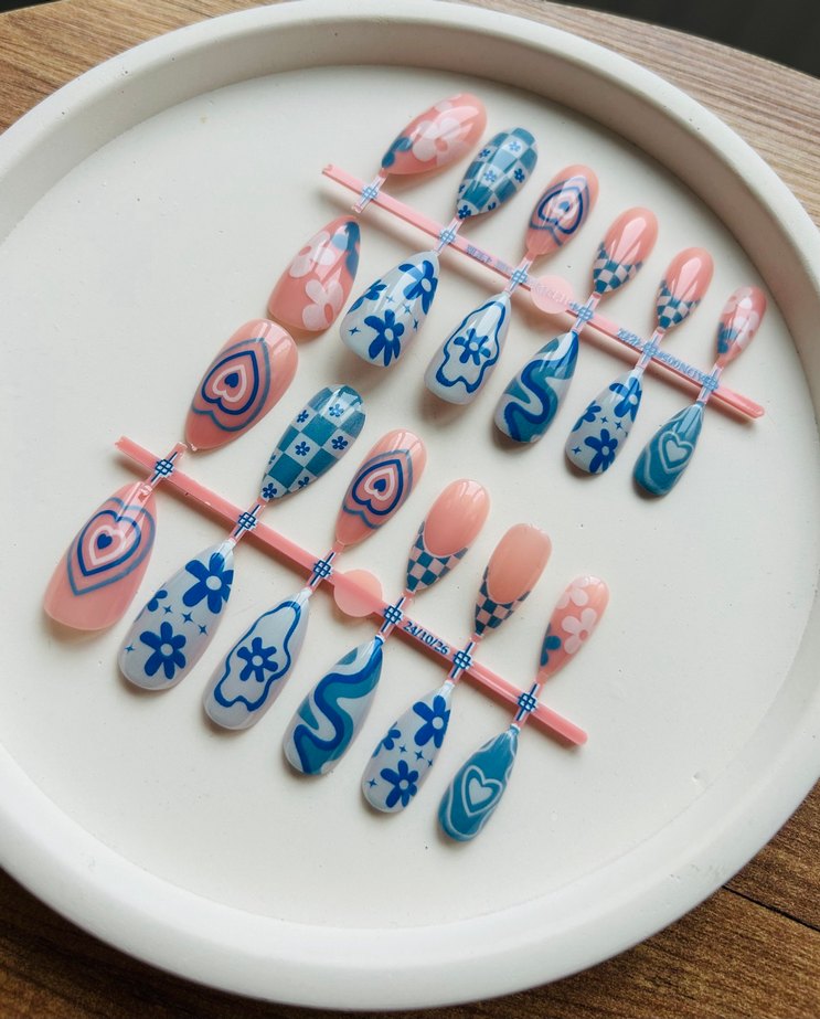 24lü Takma Tırnak Seti - Görsel 4