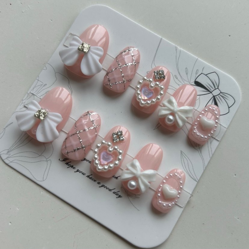 10lu M Beden Takma Tırnak Seti - Görsel 5