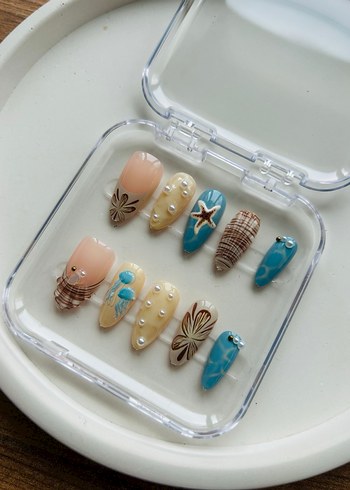 10lu XS Takma Tırnak Seti - Görsel 4