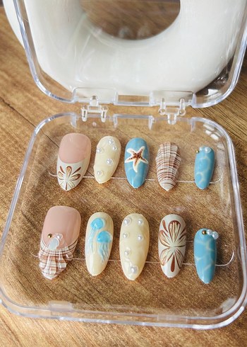 10lu XS Takma Tırnak Seti - Görsel 2