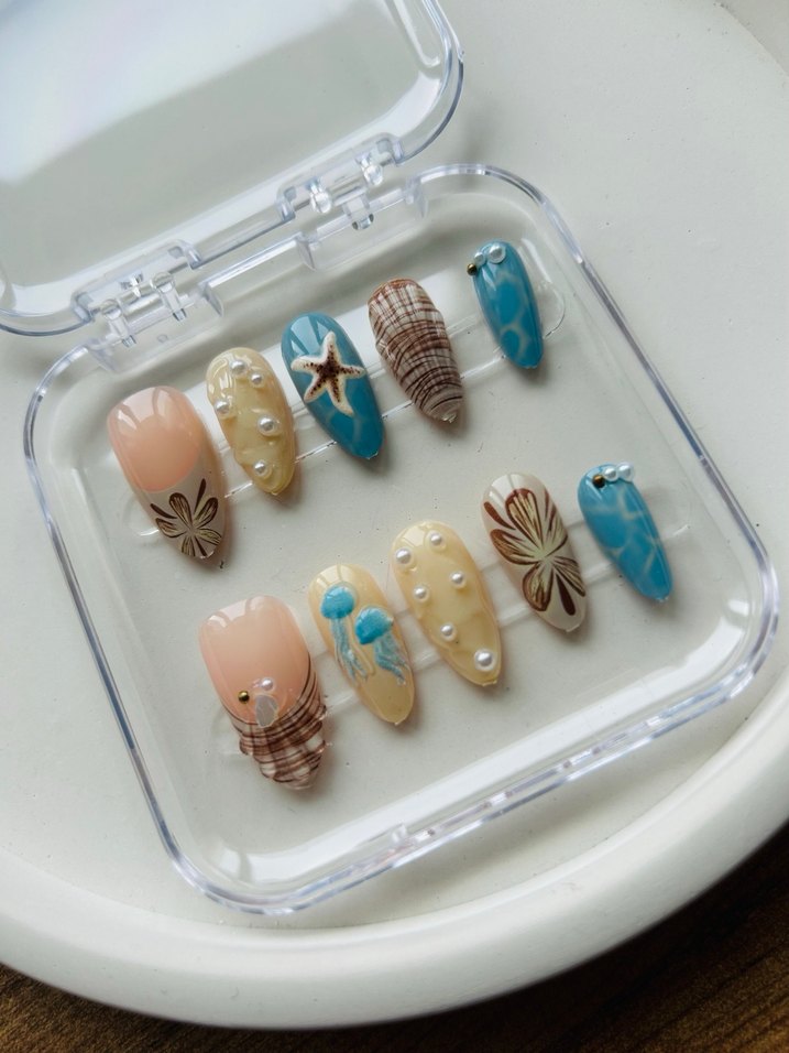 10lu XS Takma Tırnak Seti - Görsel 3