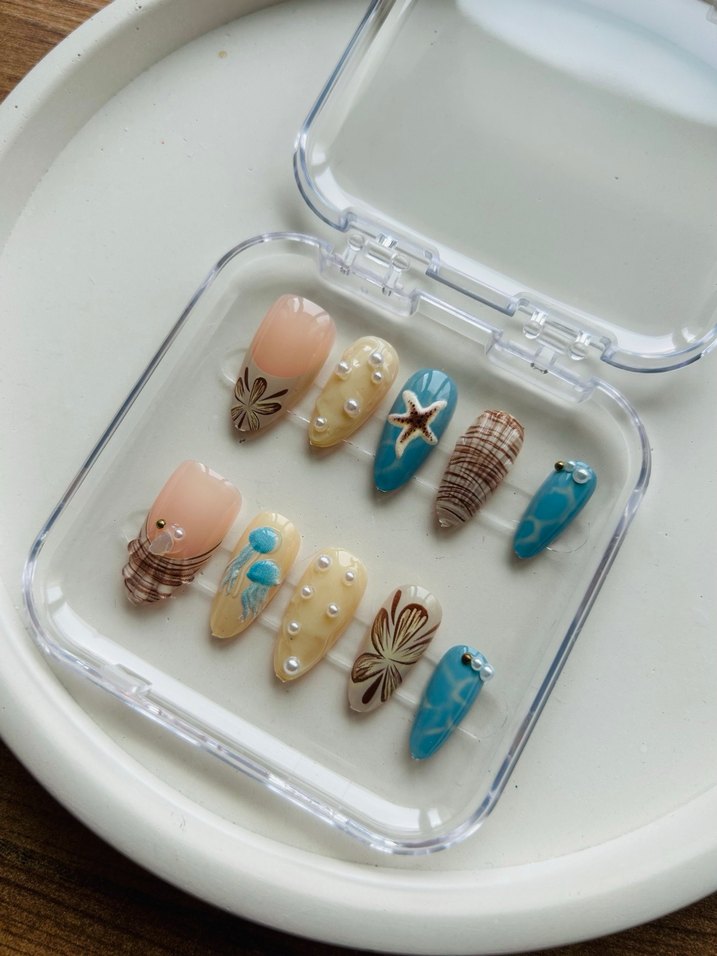 10lu XS Takma Tırnak Seti - Görsel 4