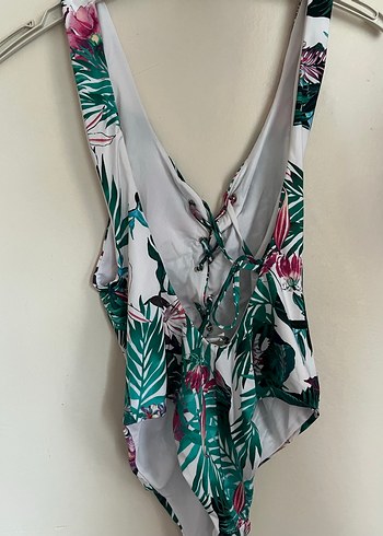 Tezenis Tropikal Desenli, Bağlamalı Mayo - Görsel 2