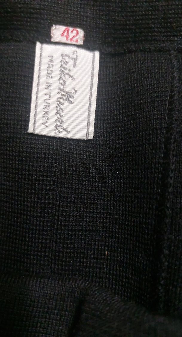 Siyah Midi Hamile Eteği - Görsel 3