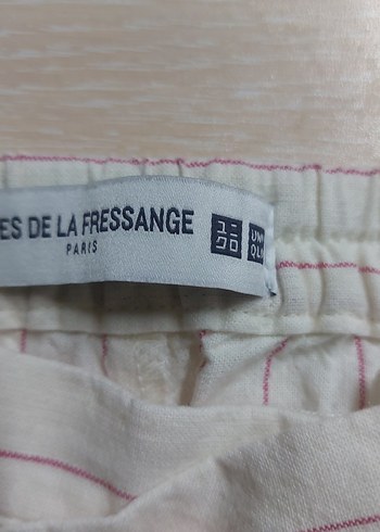 Erkek Beyaz Çizgili Midi Pijama Altı - Görsel 4