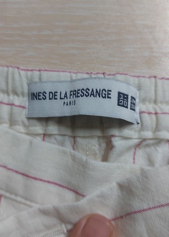 Erkek Beyaz Çizgili Midi Pijama Altı - Görsel 5