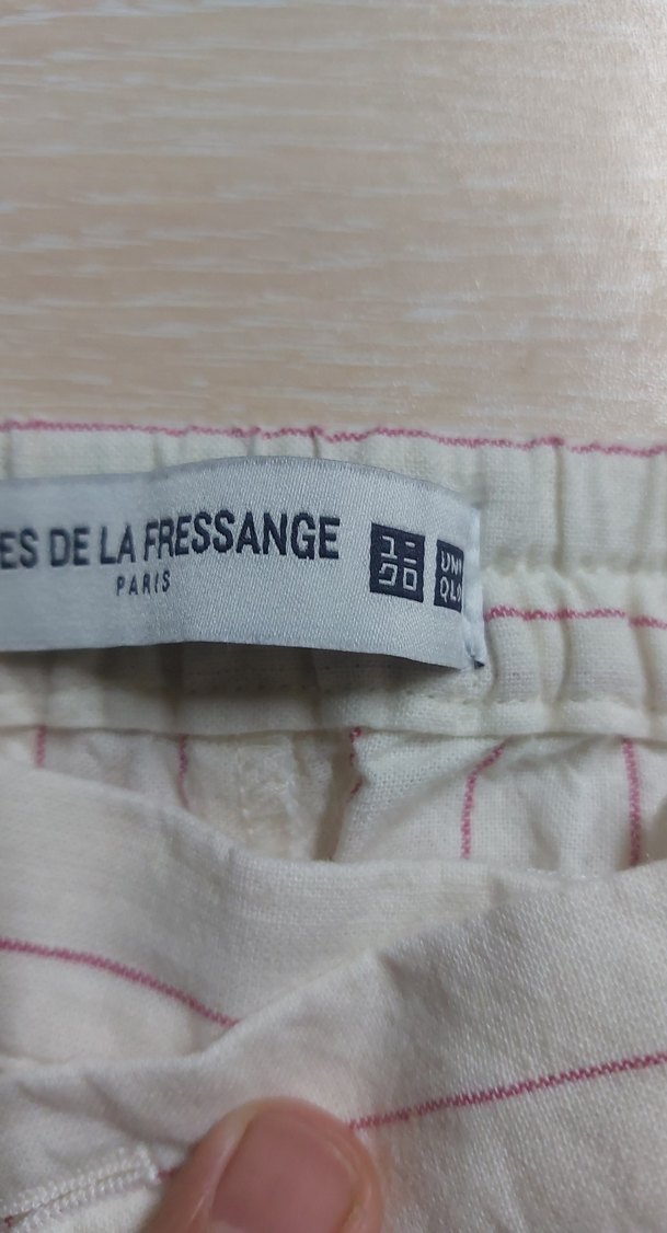 Erkek Beyaz Çizgili Midi Pijama Altı - Görsel 4