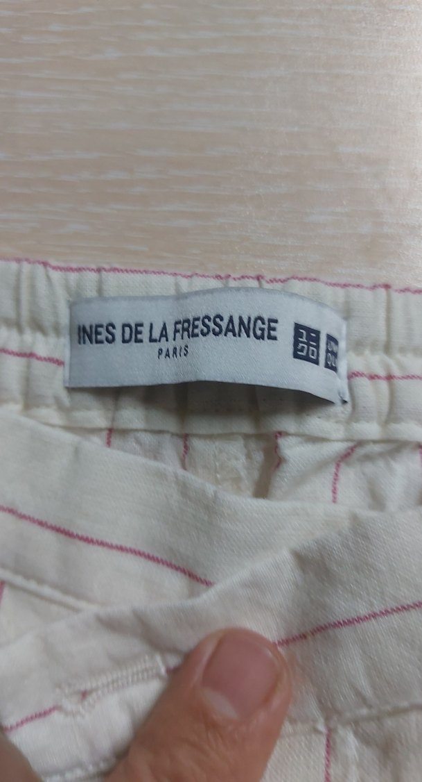 Erkek Beyaz Çizgili Midi Pijama Altı - Görsel 5