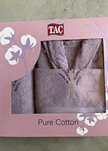 Mor İşlemeli Bohem Havlu Seti - Görsel 2