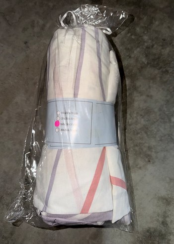 Madame Coco Beyaz Baskılı Lastikli Çarşaf - Görsel 3