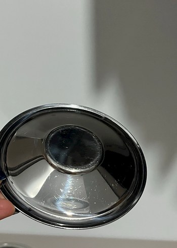 Parlak Metal Tabak - Görsel 2