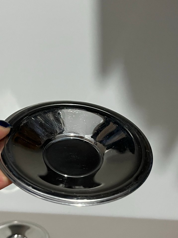 Parlak Metal Tabak - Görsel 3