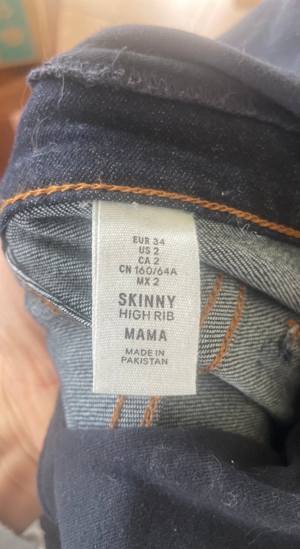 H&M Hamile Kot Pantolon - Görsel 3