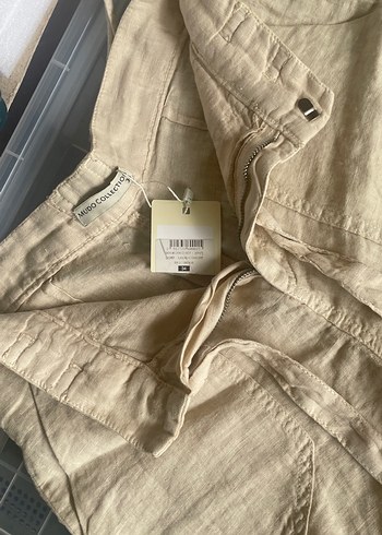 Mudo keten şort - Görsel 3