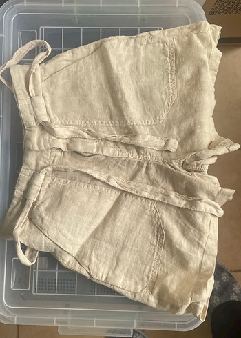 Mudo keten şort - Görsel 2