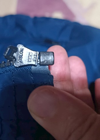 Erkek Lacivert Düğmeli Midi Mont - Görsel 5