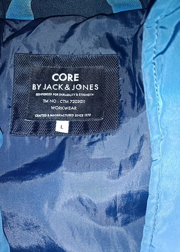 Erkek Lacivert Düğmeli Midi Mont - Görsel 4