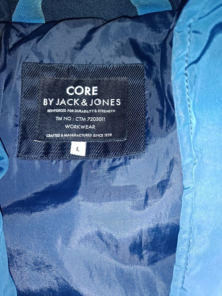 Erkek Lacivert Düğmeli Midi Mont - Görsel 4