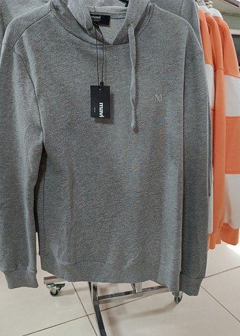 Gri Kadın Sweatshirt Uzun Kollu Salaş - Görsel 2