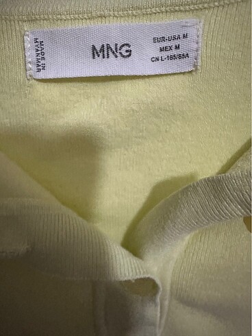 m Beden Mango triko