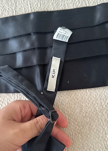 Klasik Siyah Gotik Papyon ve Kuşak Seti - Görsel 2