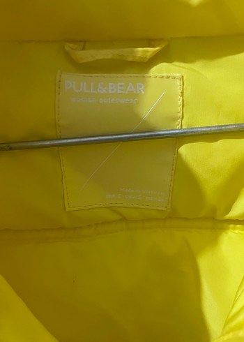 Sarı Fermuarlı Kadın Mont - Görsel 2