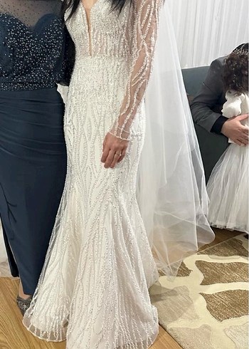 Luxury gelinlik 34 beden - Görsel 5