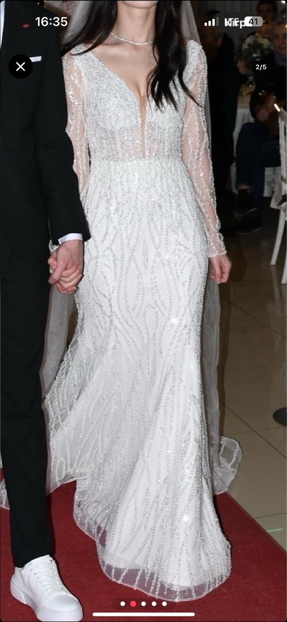 Luxury gelinlik 34 beden - Görsel 2