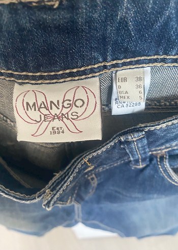 38 Beden Mango jean