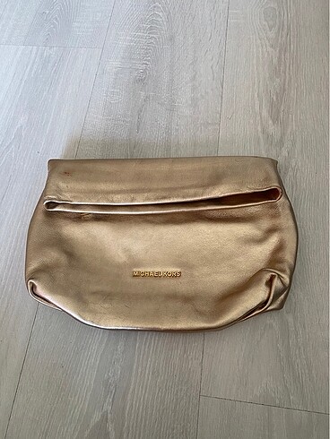 Michael Kors hakiki deri clucth
