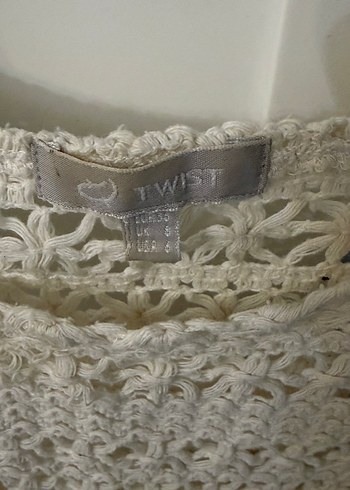 Twist kroşe plaj elbisesi - Görsel 3