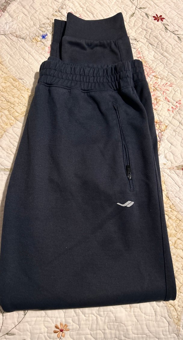 Erkek Siyah Fermuarlı Rahat Kesim Eşofman - Görsel 2